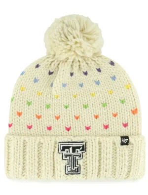 47 Brand Texas Tech Double T "Sprinkles" YOUTH Cuffed Beanie
