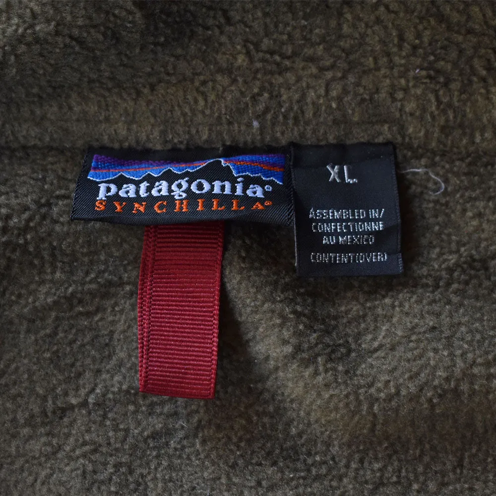 90’s patagonia フリース シンチラ ハーフジップ フリースプルオーバー 231013H