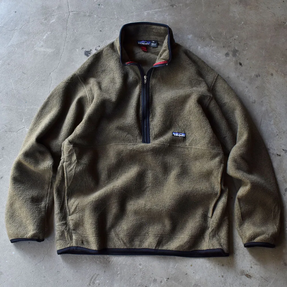 90’s patagonia フリース シンチラ ハーフジップ フリースプルオーバー 231013H