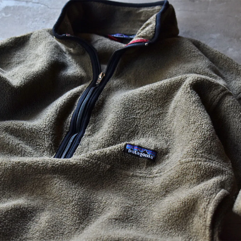90’s patagonia フリース シンチラ ハーフジップ フリースプルオーバー 231013H