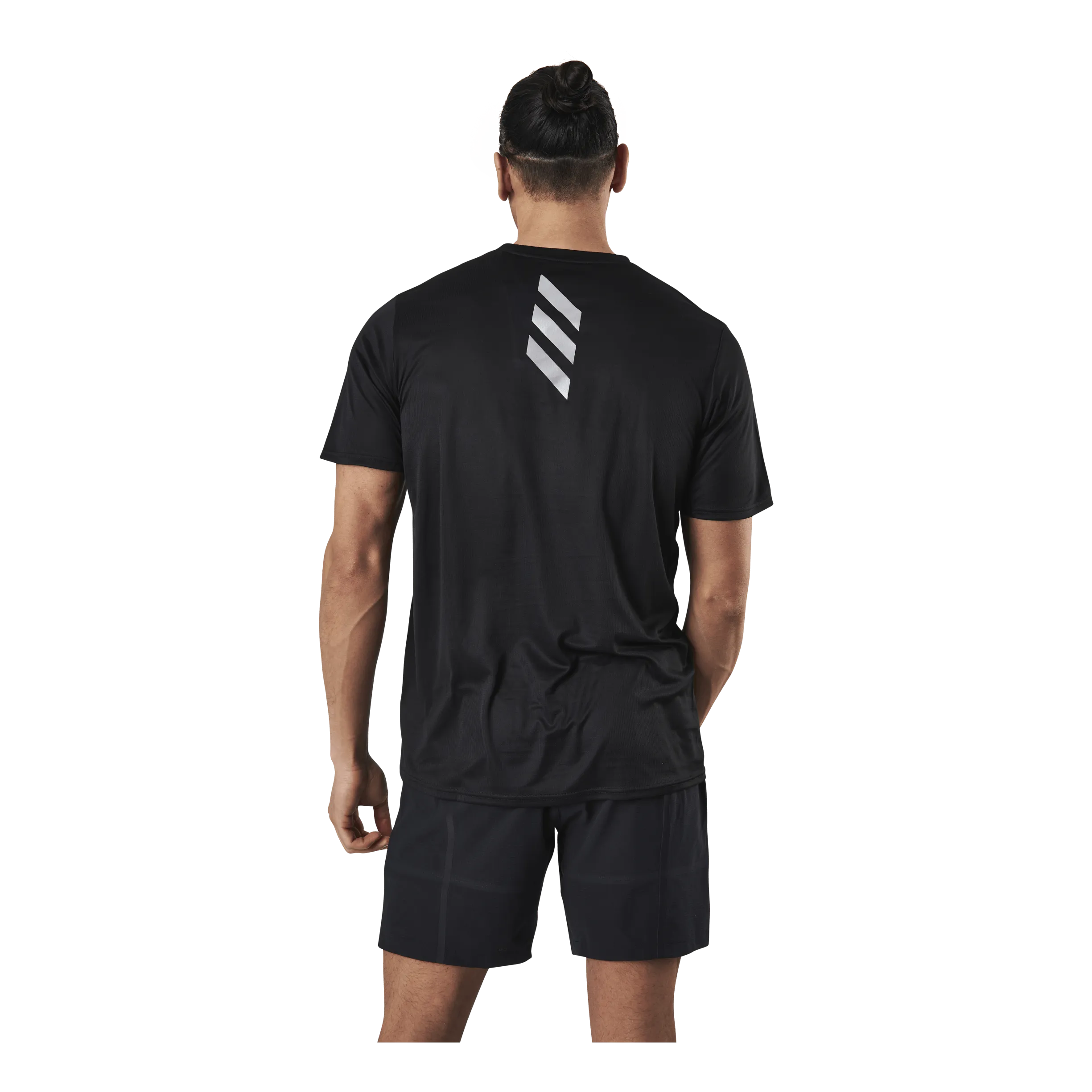 Adidas Fast Primeblue Tee Men Black / Reflective Silver