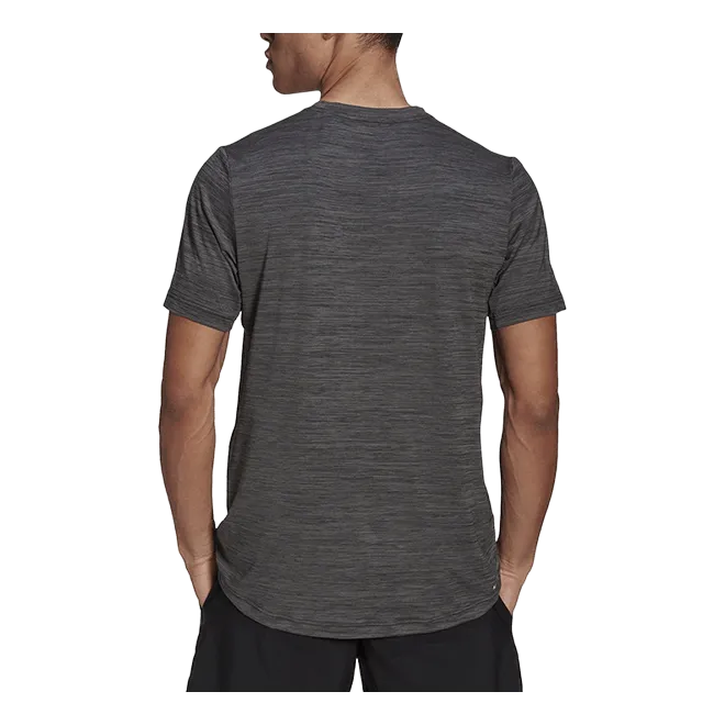 Aeroready Ht El T-shirt Tall Black Melange
