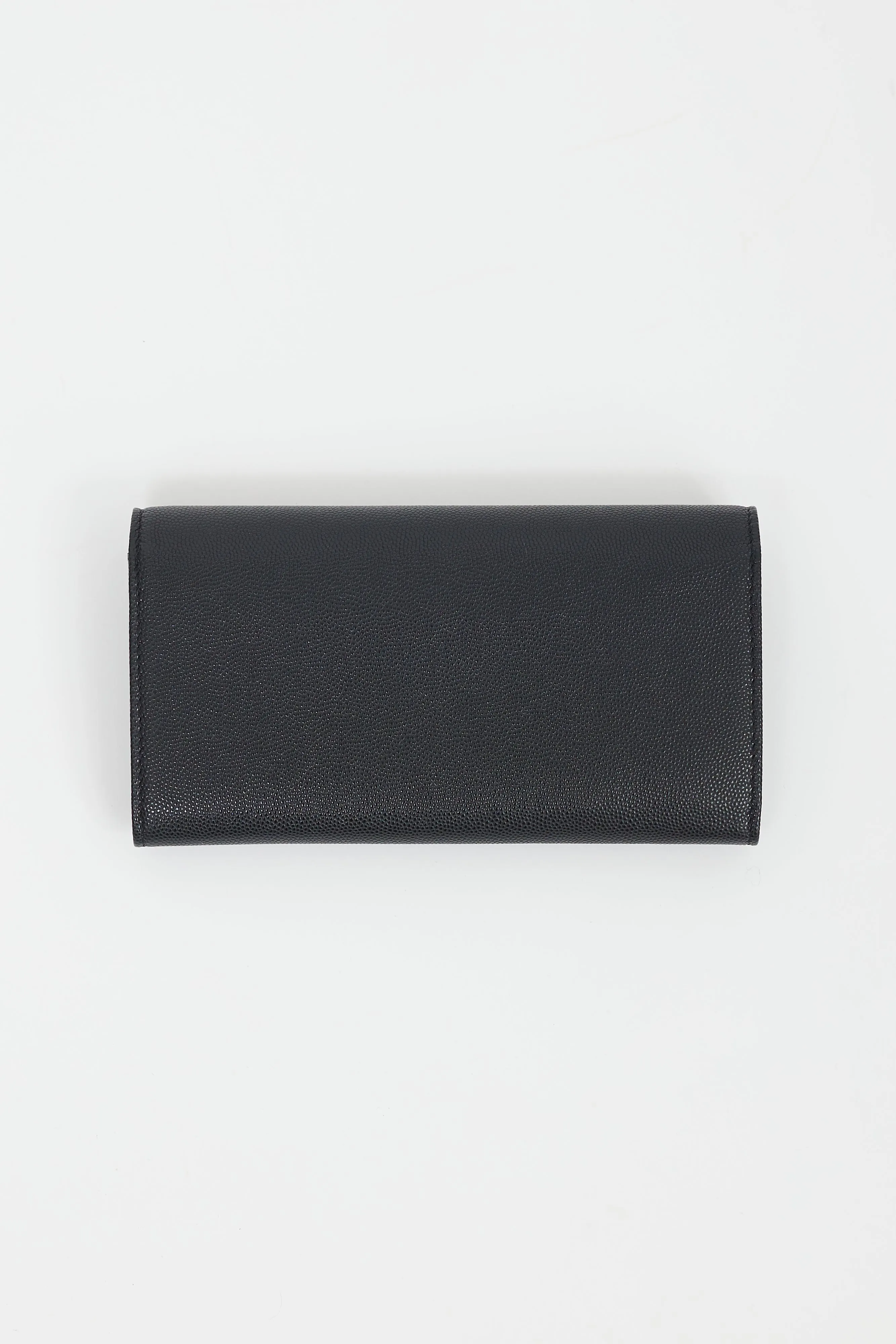 Black Caviar Timeless CC Long Flap Wallet