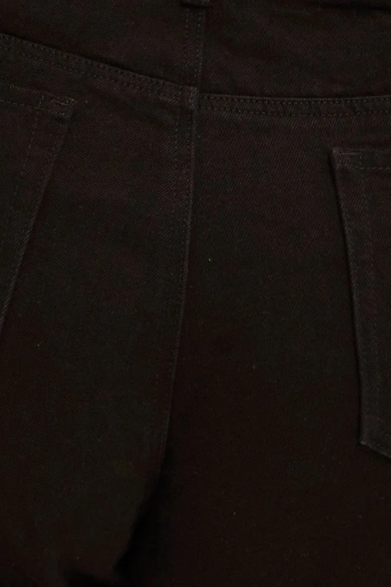 Black Denim Overall