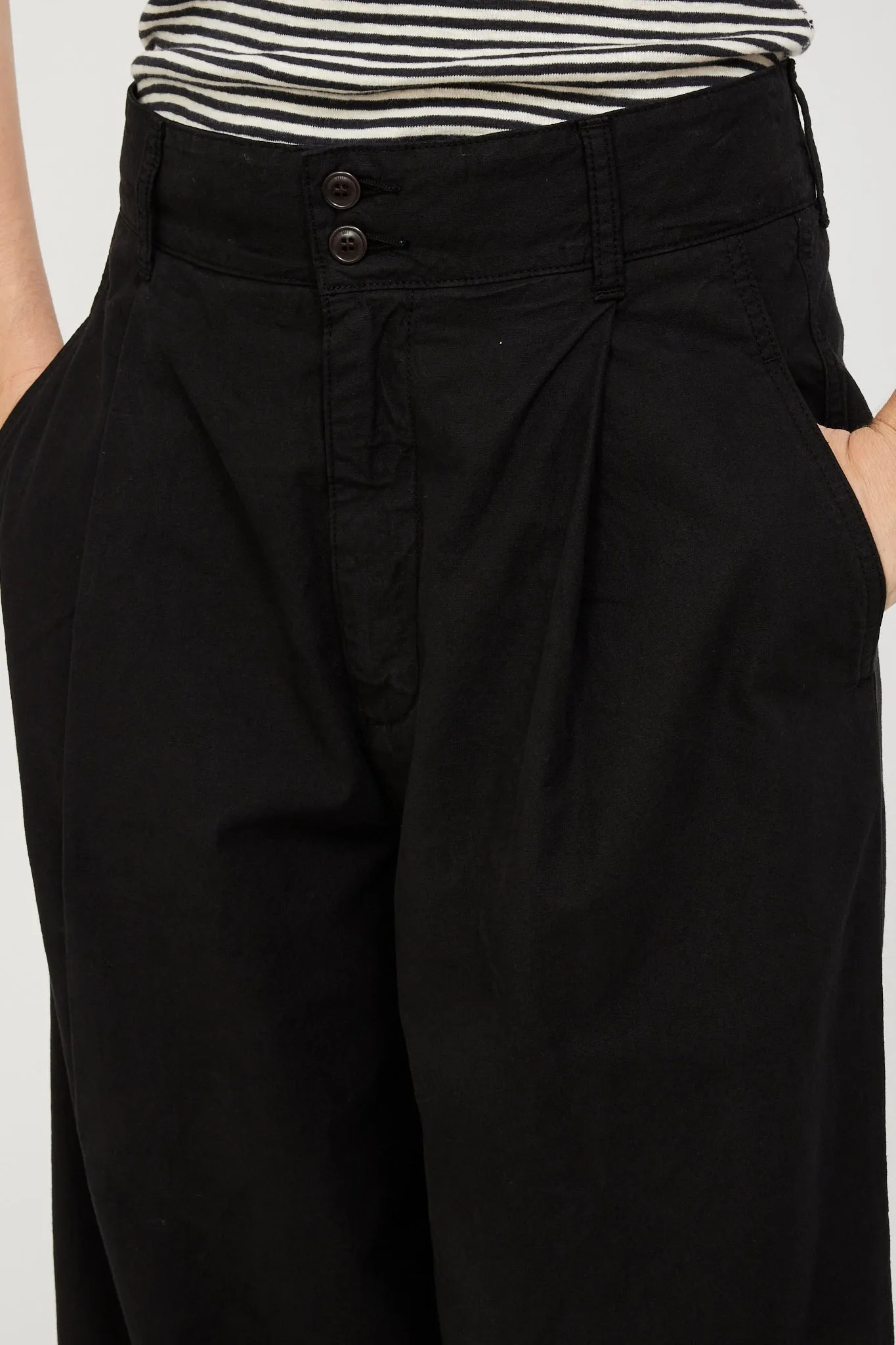 British Worker Pant Black