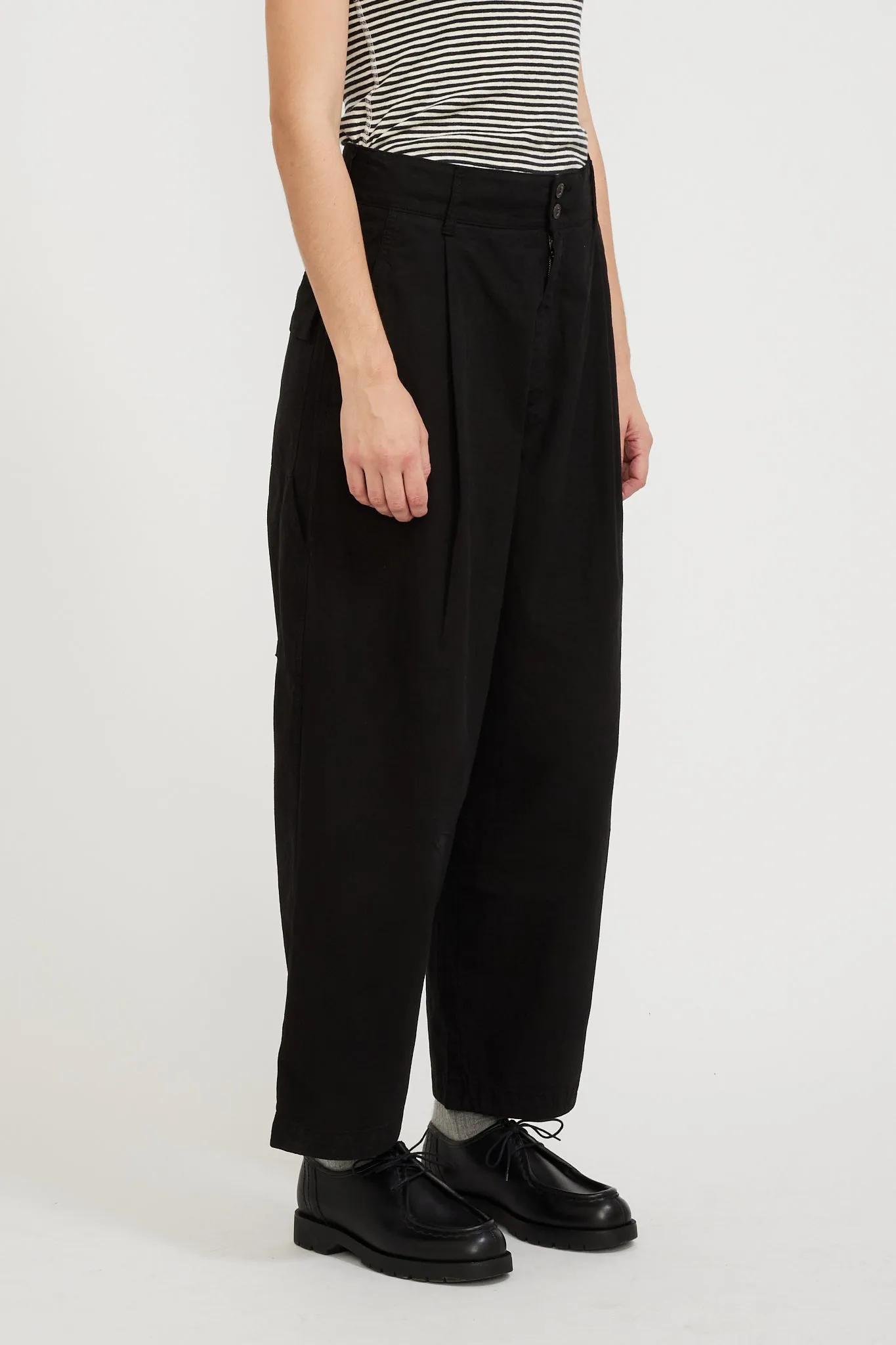 British Worker Pant Black