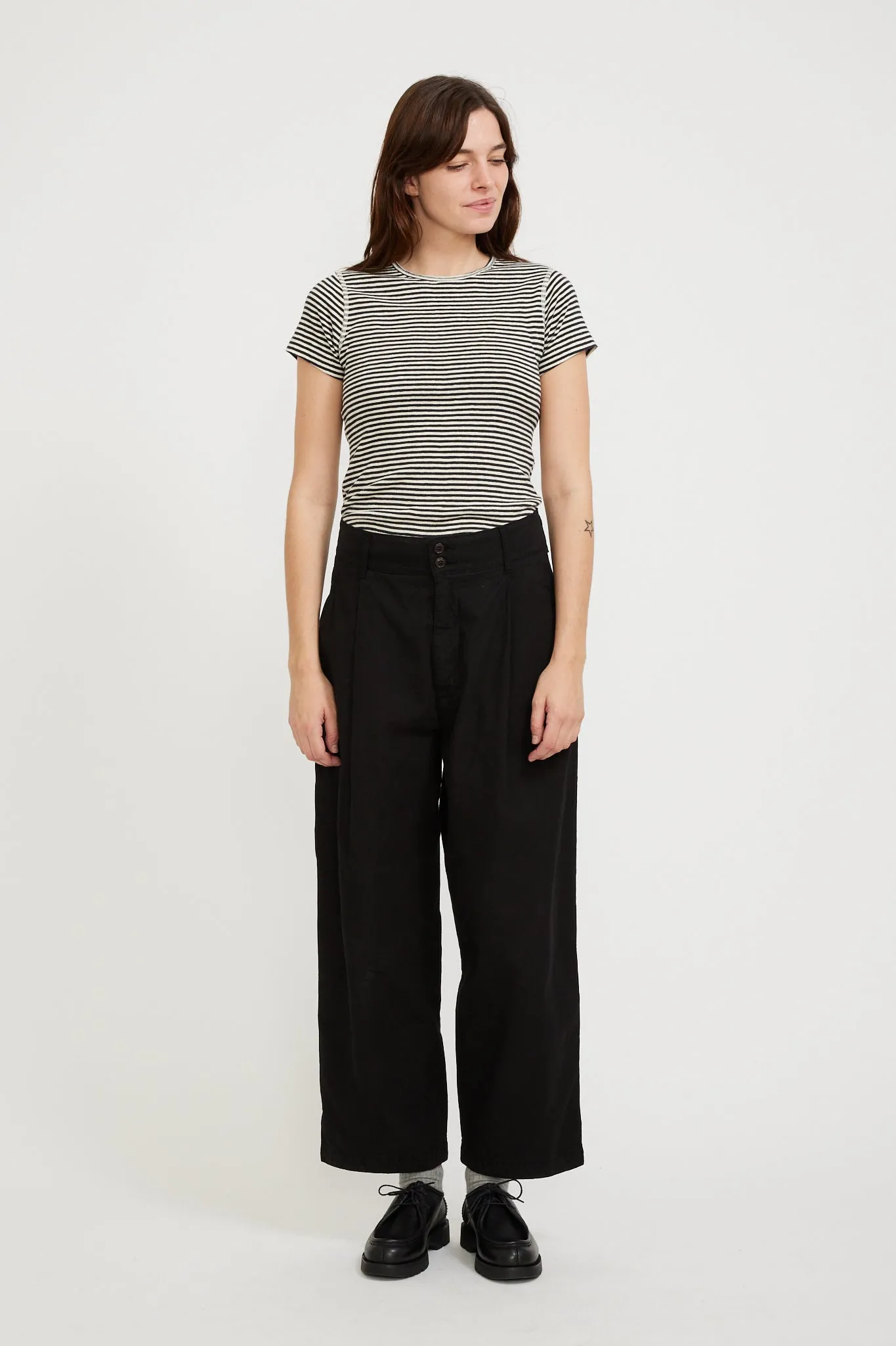 British Worker Pant Black