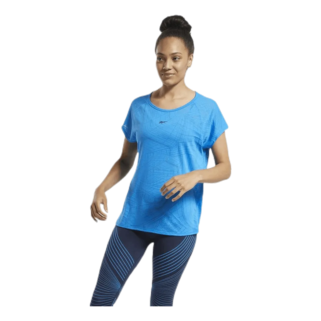 Burnout Tee Blue