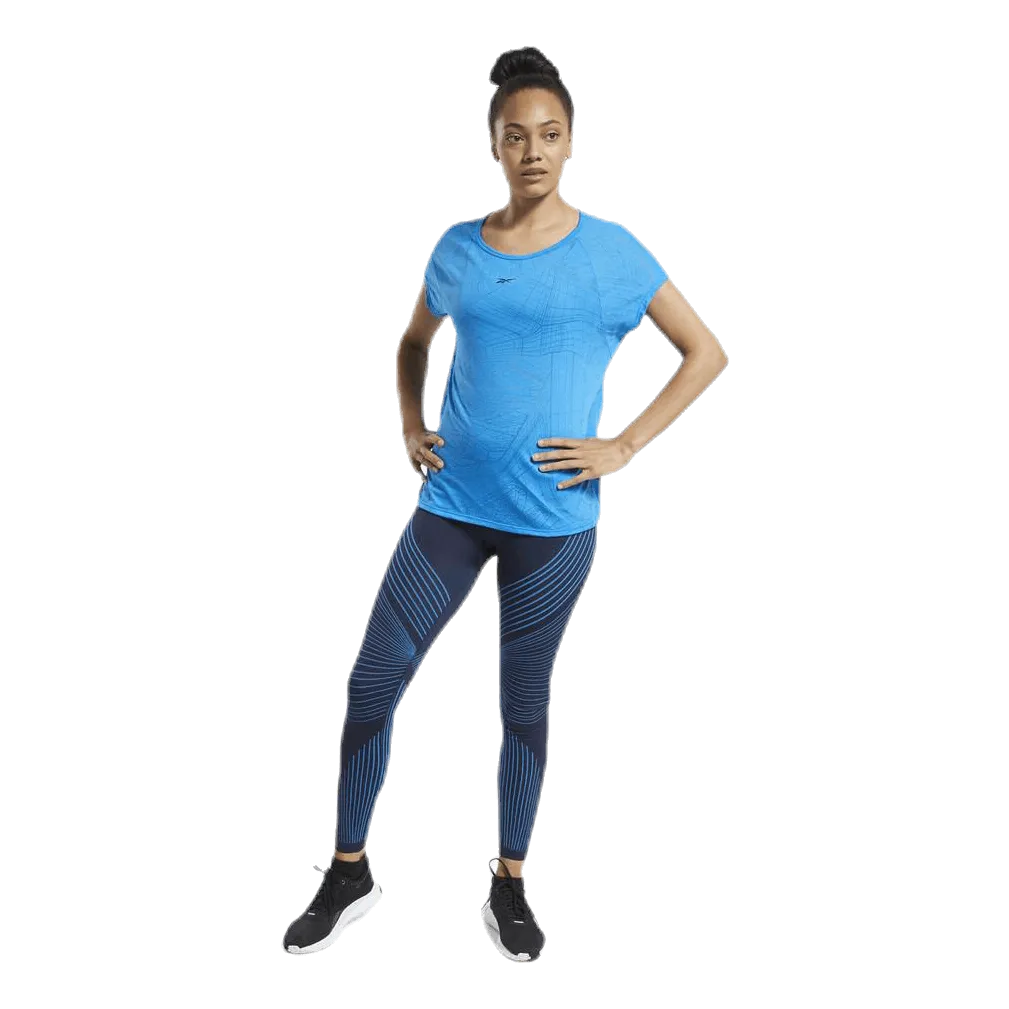 Burnout Tee Blue