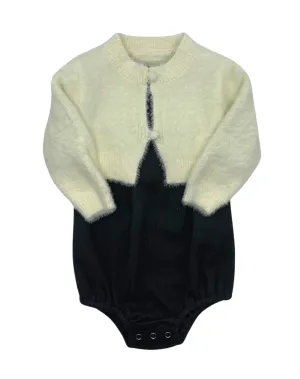 BZzy STYLE 2PC OVERALL WITH MOHAIR  SET