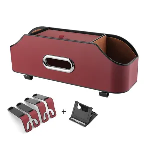 Car Headrest Backseat Organizer Partition Design Multi-functional