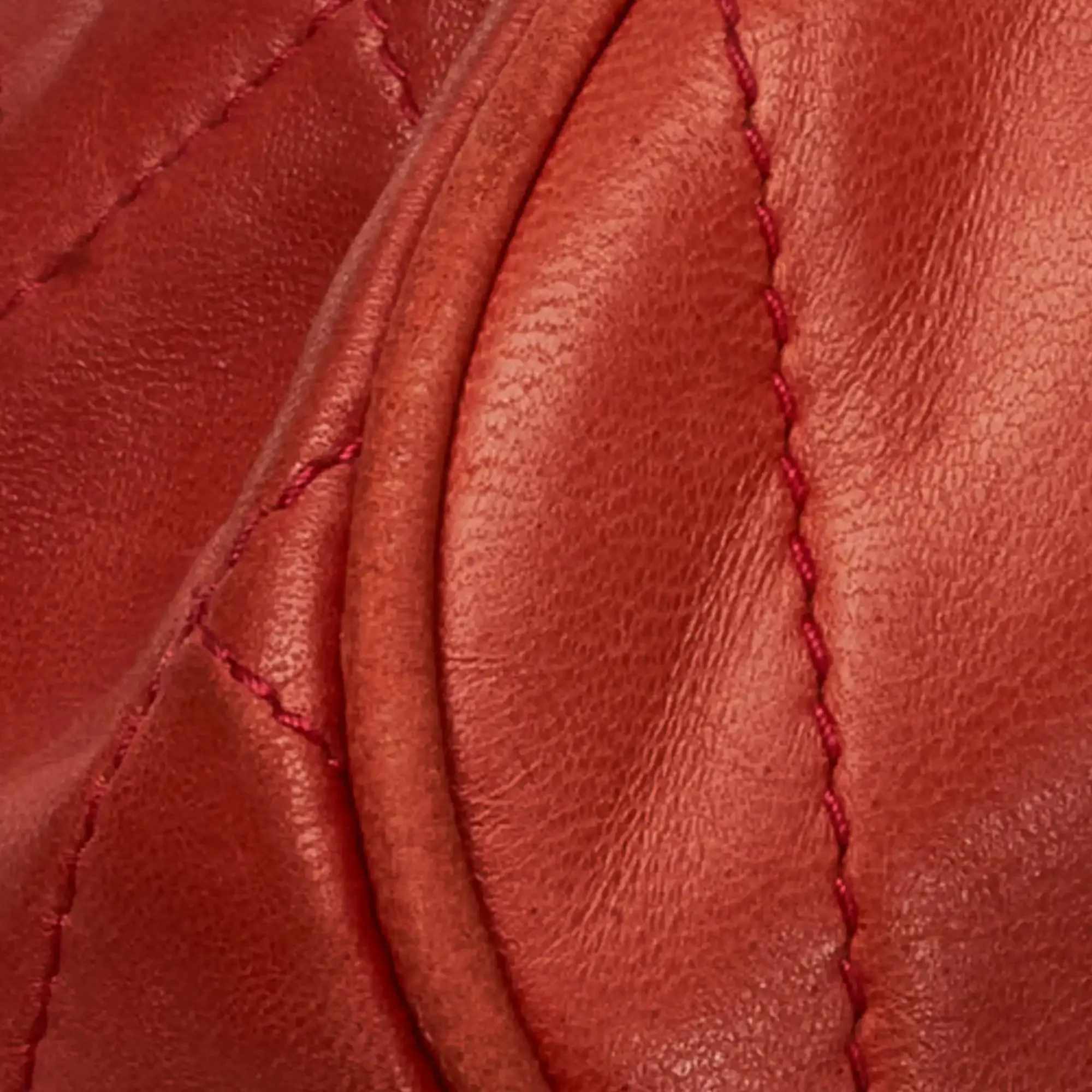 Chanel CC Timeless Crossbody Red Lambskin Gold