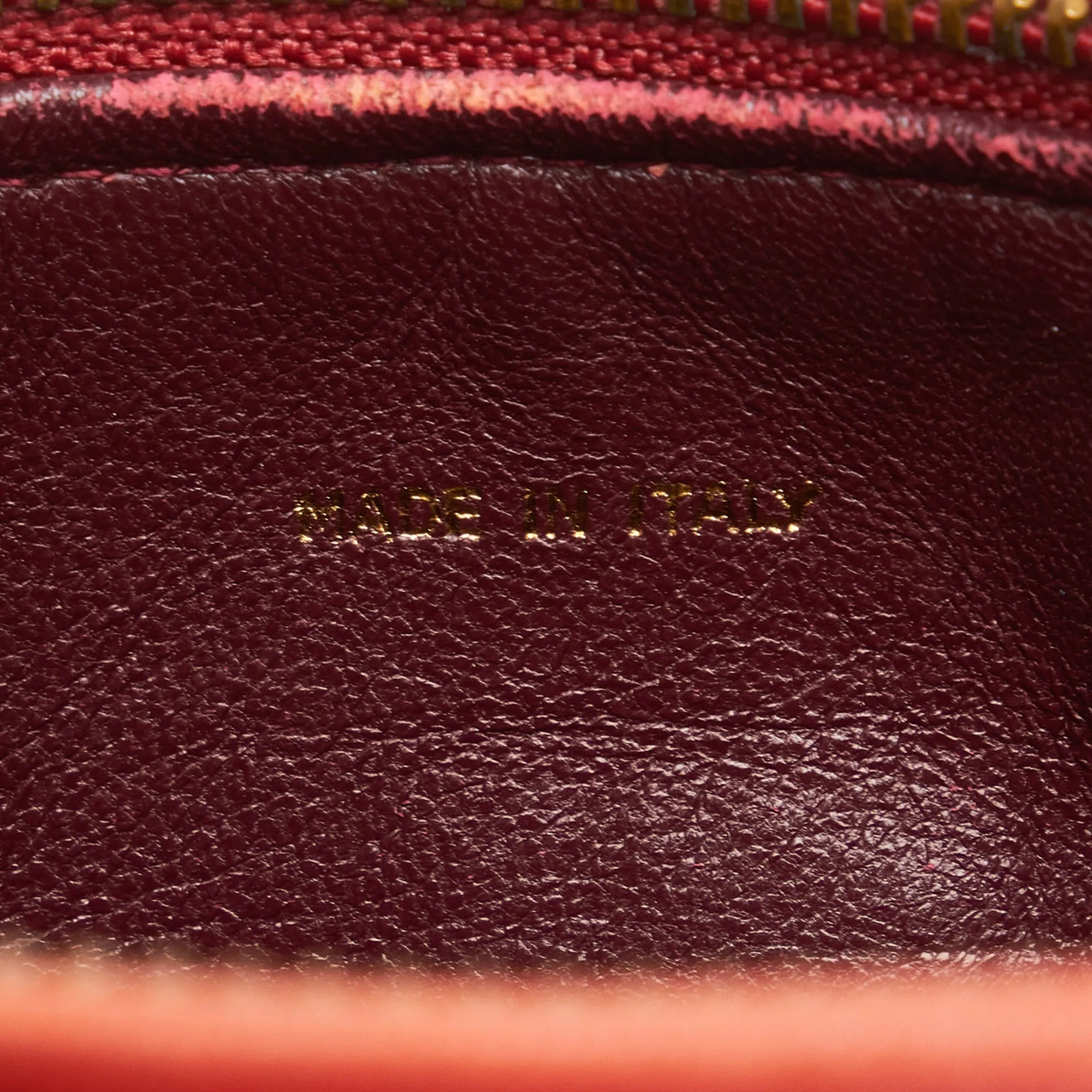 Chanel CC Timeless Crossbody Red Lambskin Gold