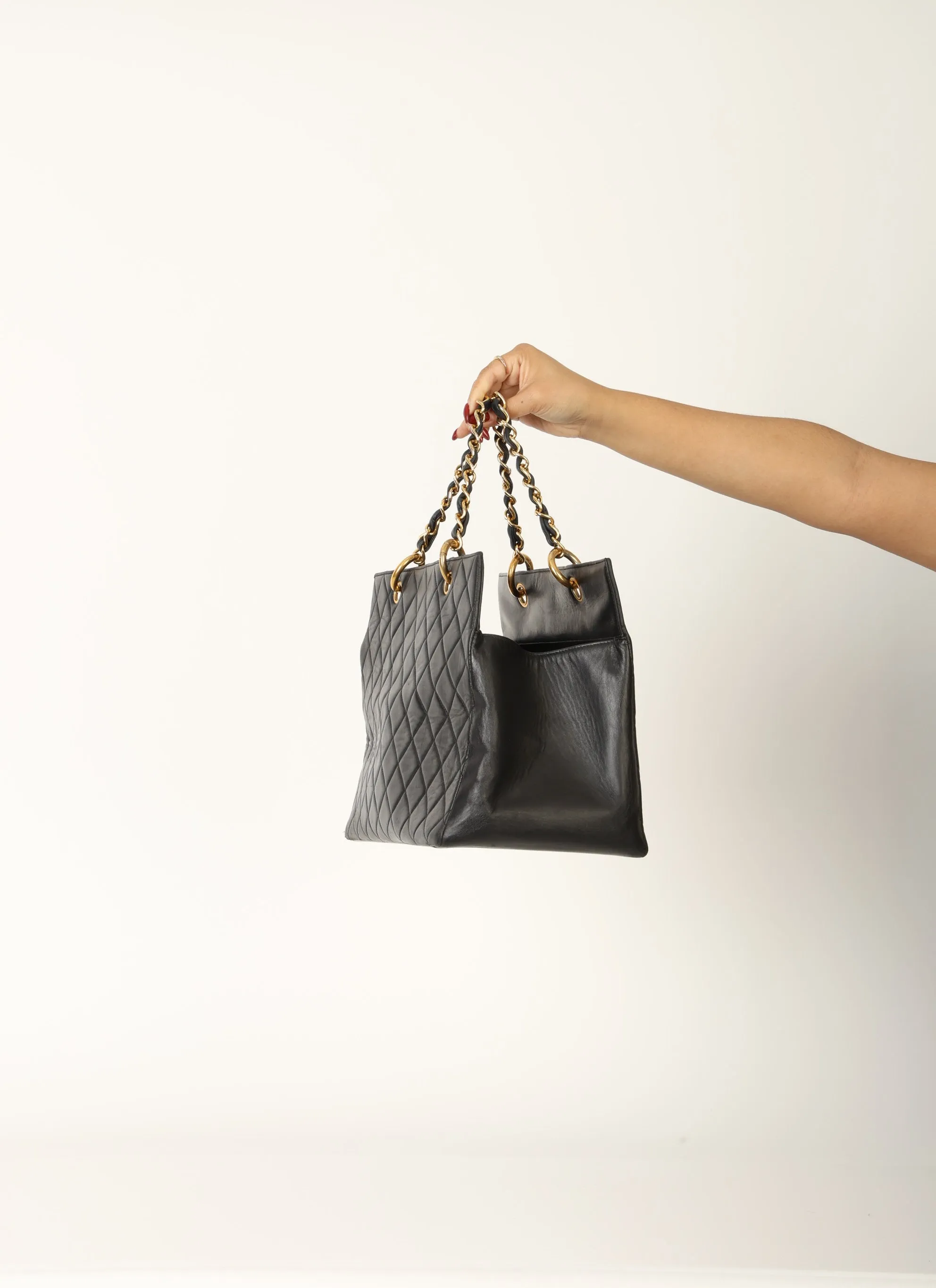 Chanel Lambskin Timeless Chain Tote