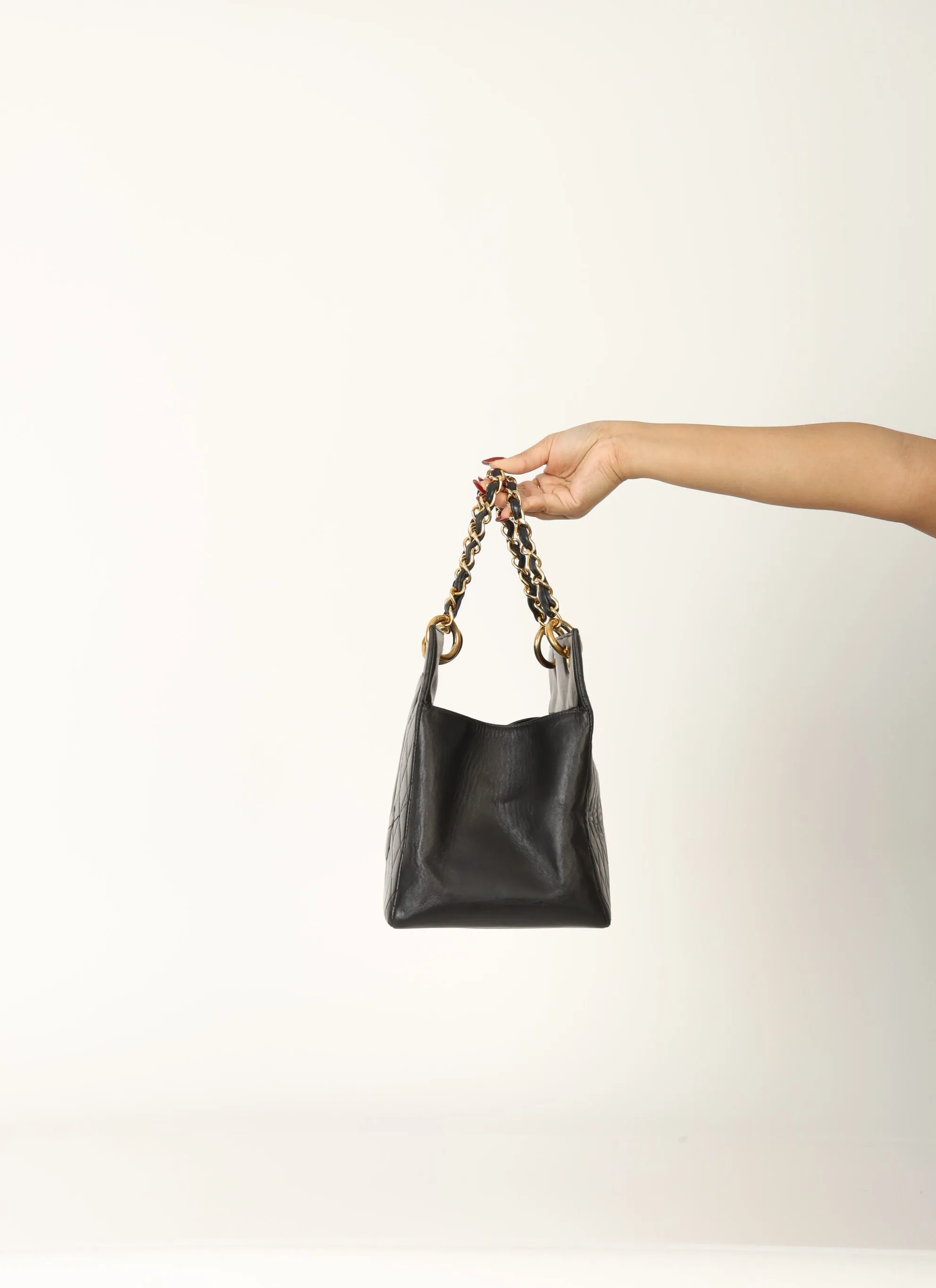 Chanel Lambskin Timeless Chain Tote