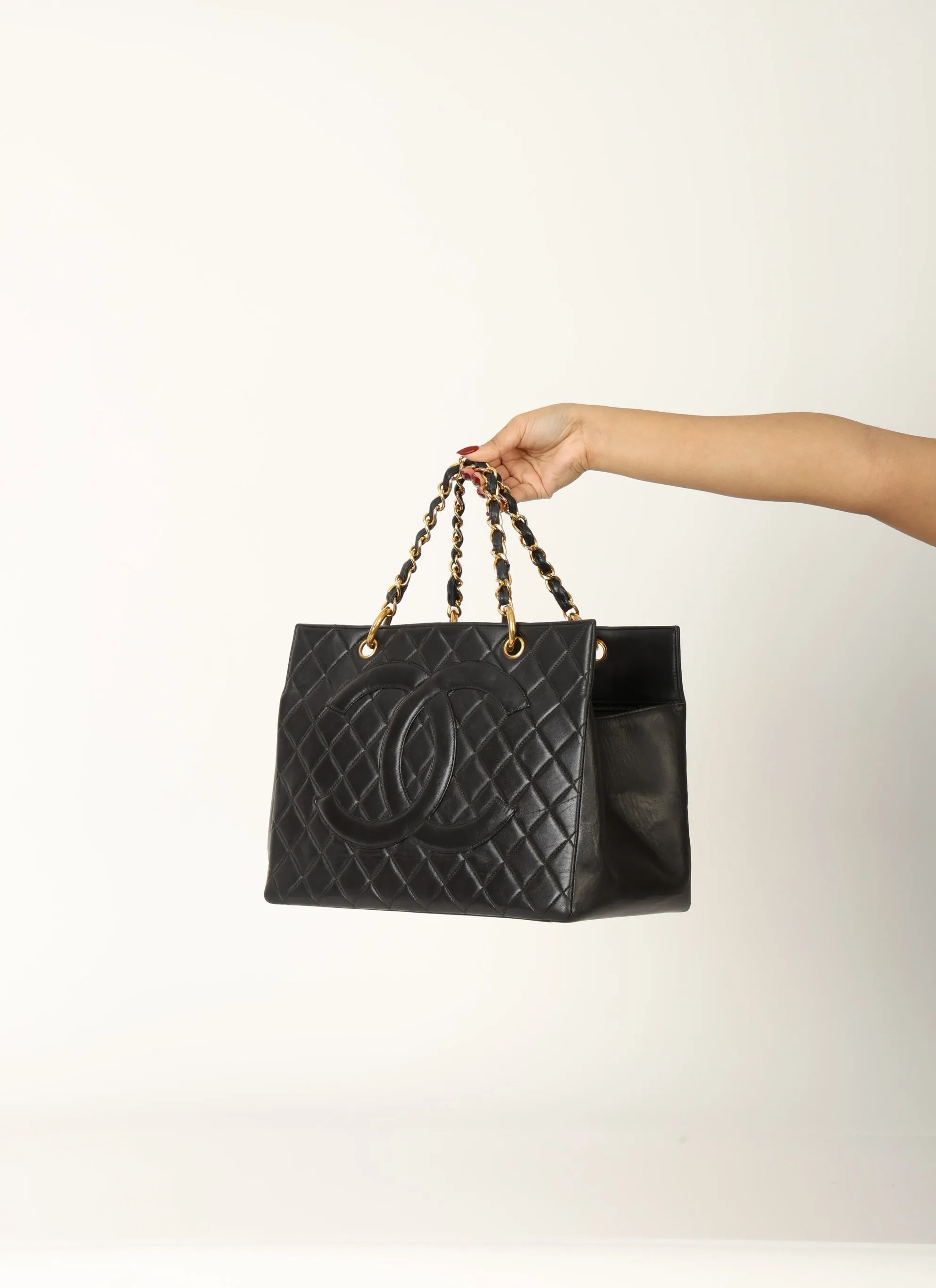 Chanel Lambskin Timeless Chain Tote