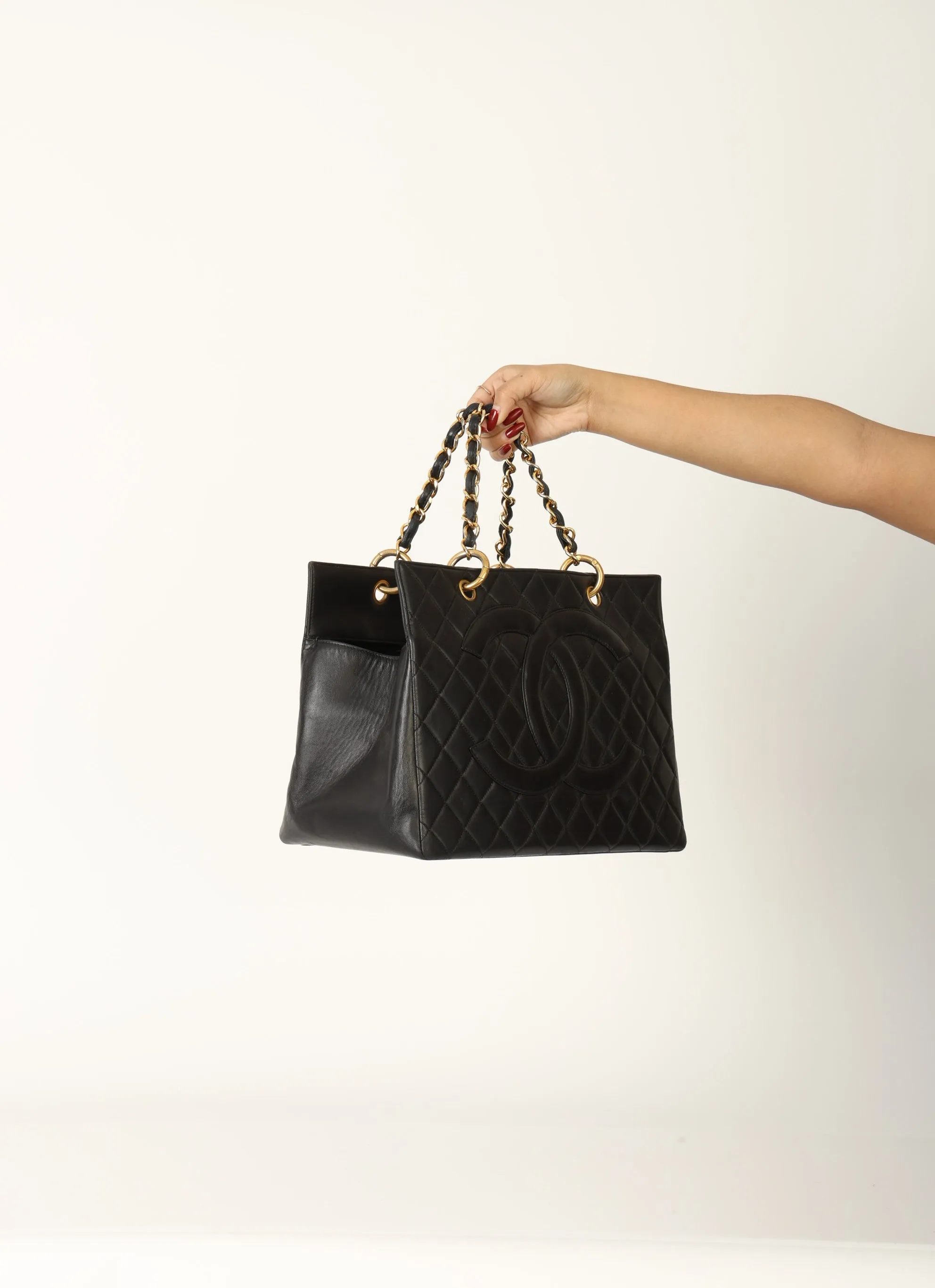 Chanel Lambskin Timeless Chain Tote