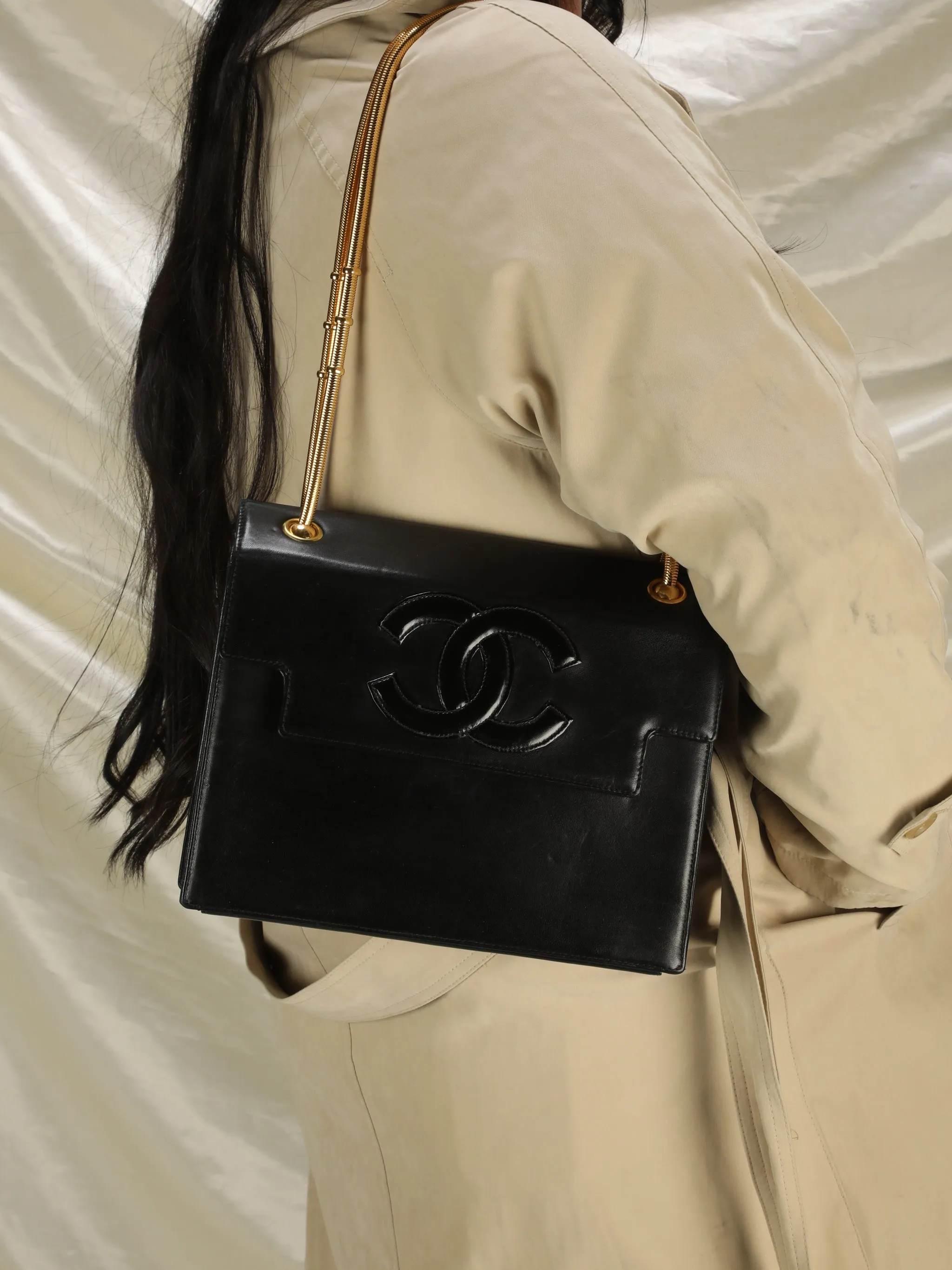 Chanel Timeless Chain Half Flap