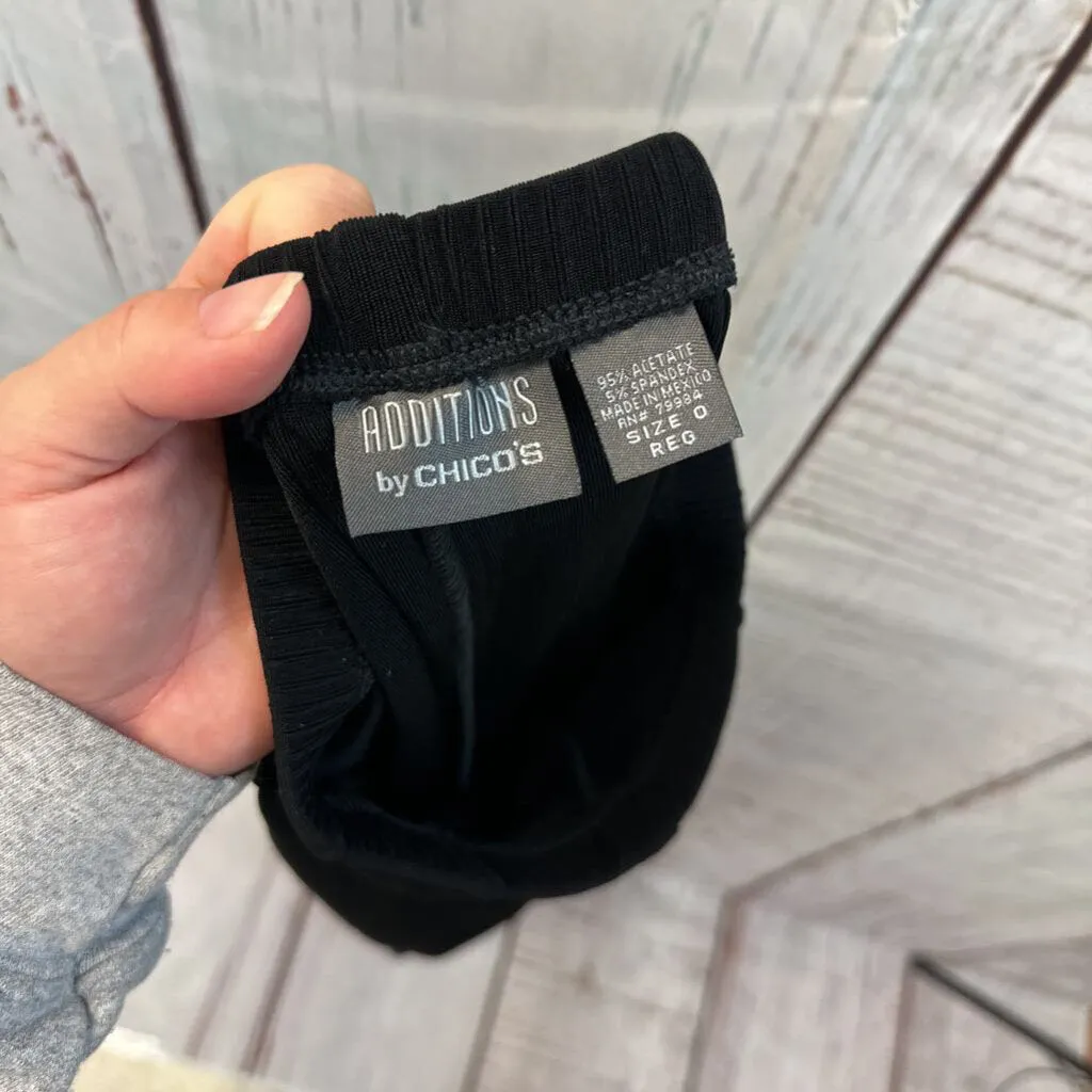 CHICOS TRAVELERS PANTS SZ 0 (S) TCC