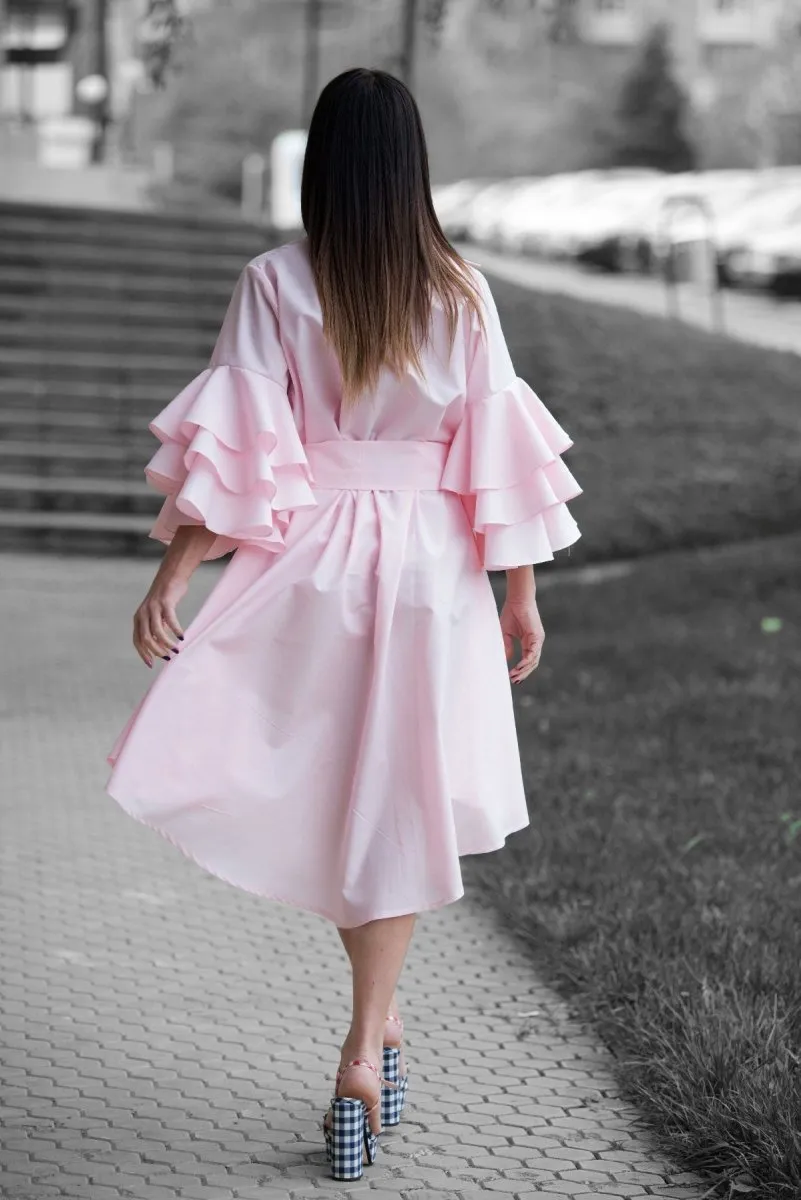 Cotton Pink Dress KAMI