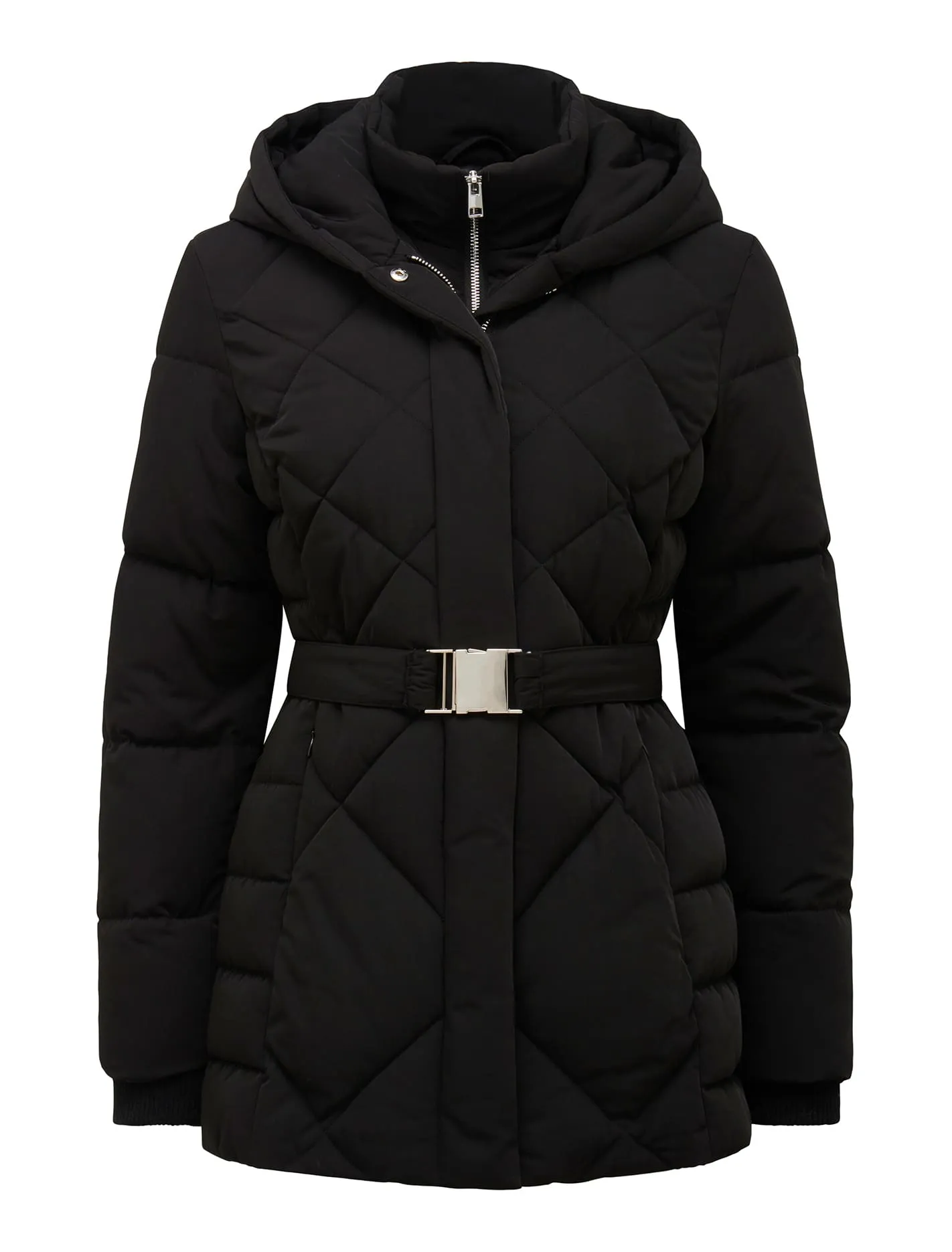 Courtney Belted Puffer Jacket