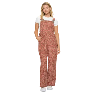 Daisy Floral Print Jumpsuit Overall