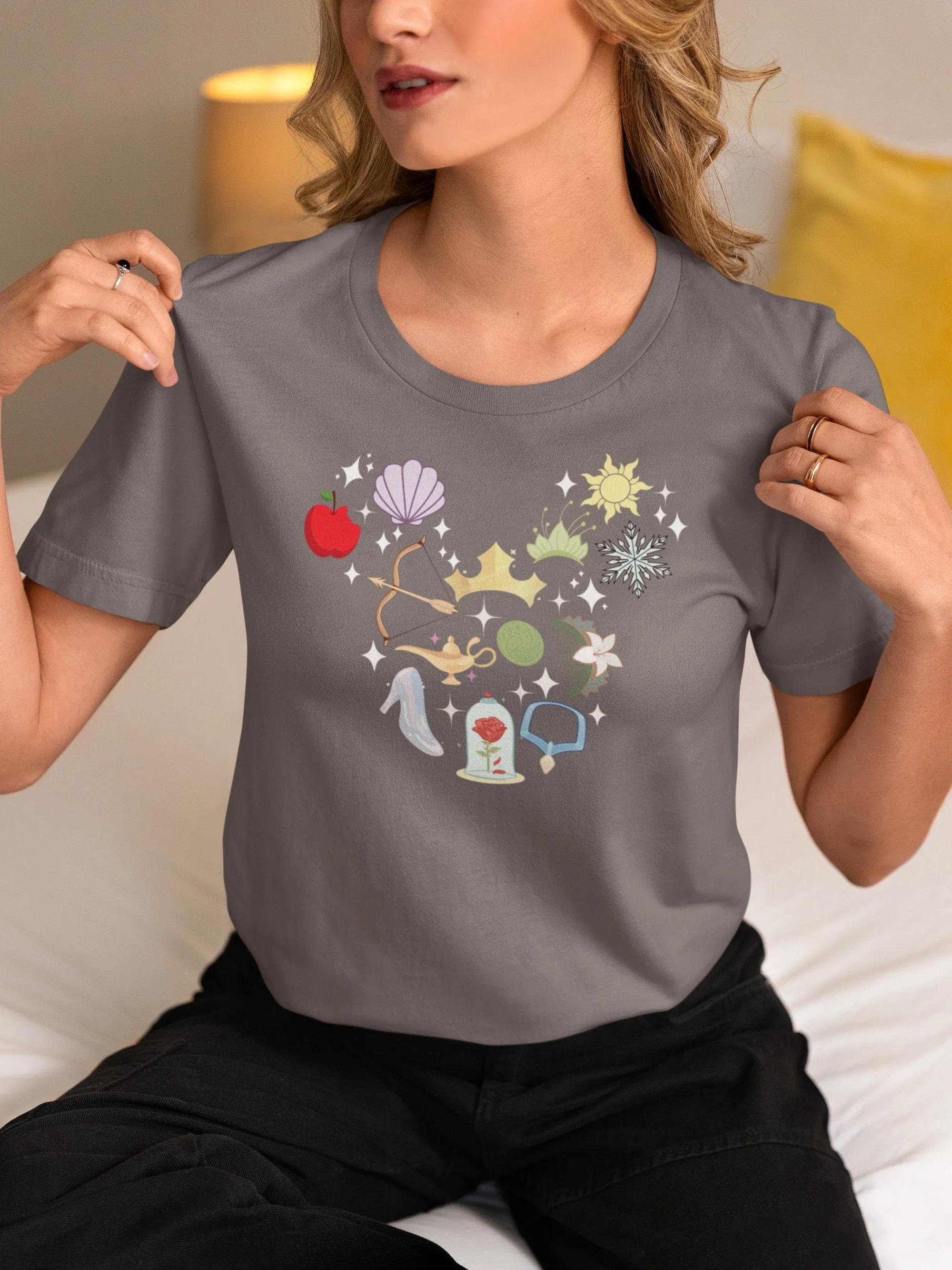 Disney Princess Icons Shirt | Disney Princess Tee | Disney Shirt