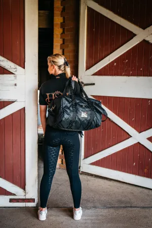 Equestrian Luggage Collection - Duffle Bag Medium Black