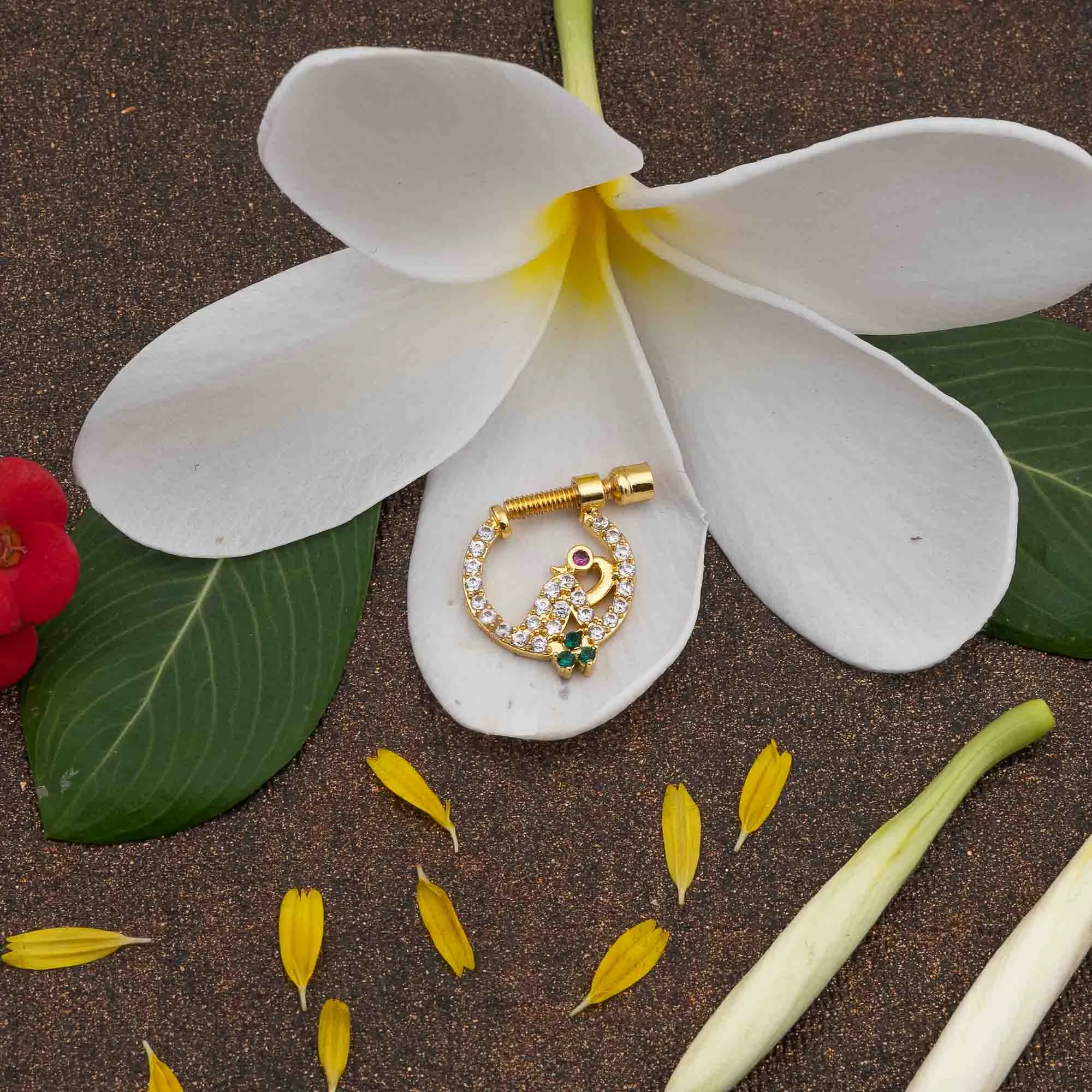 Ethnic Screw Nath: Timeless Nosepiece