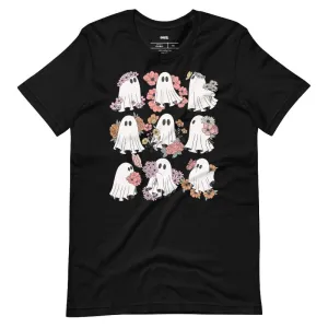 Flower Power Ghosts Graphic Tee