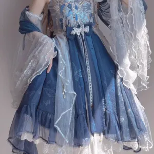 Fluttering Lolita Butterfly Skirt PL53182