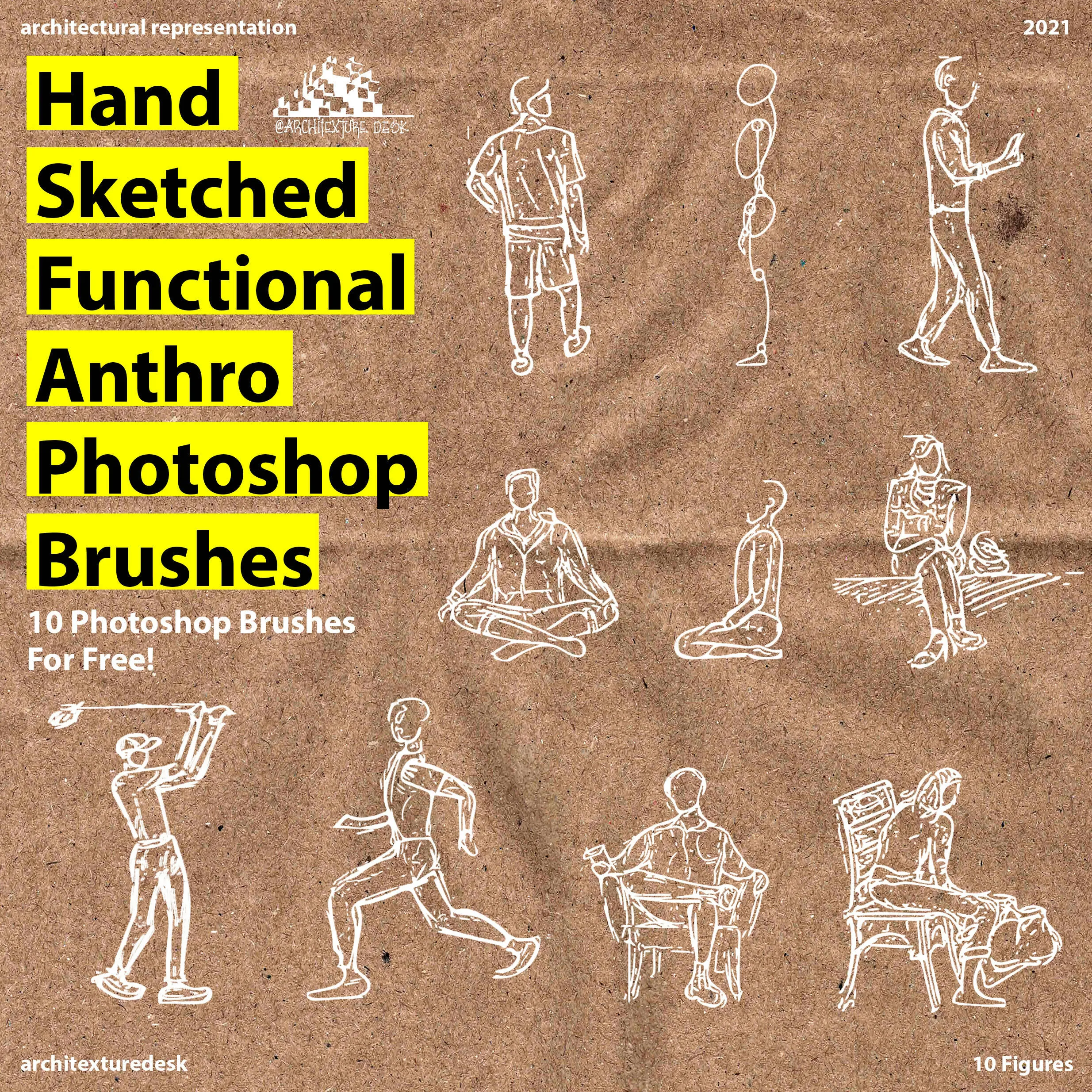 Functional Anthro Photoshop Brushes