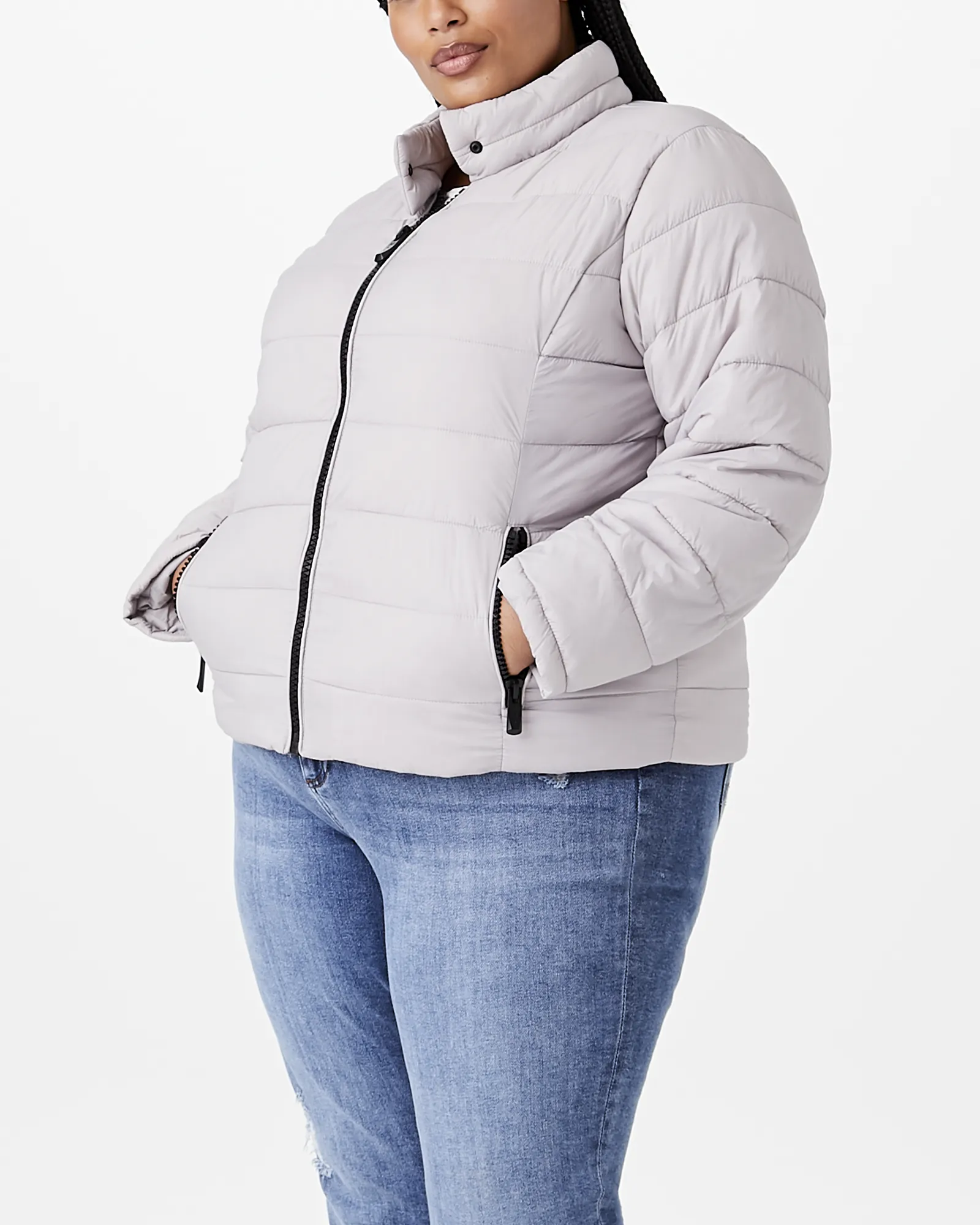 Gina Packable Puffer Jacket | Lilac