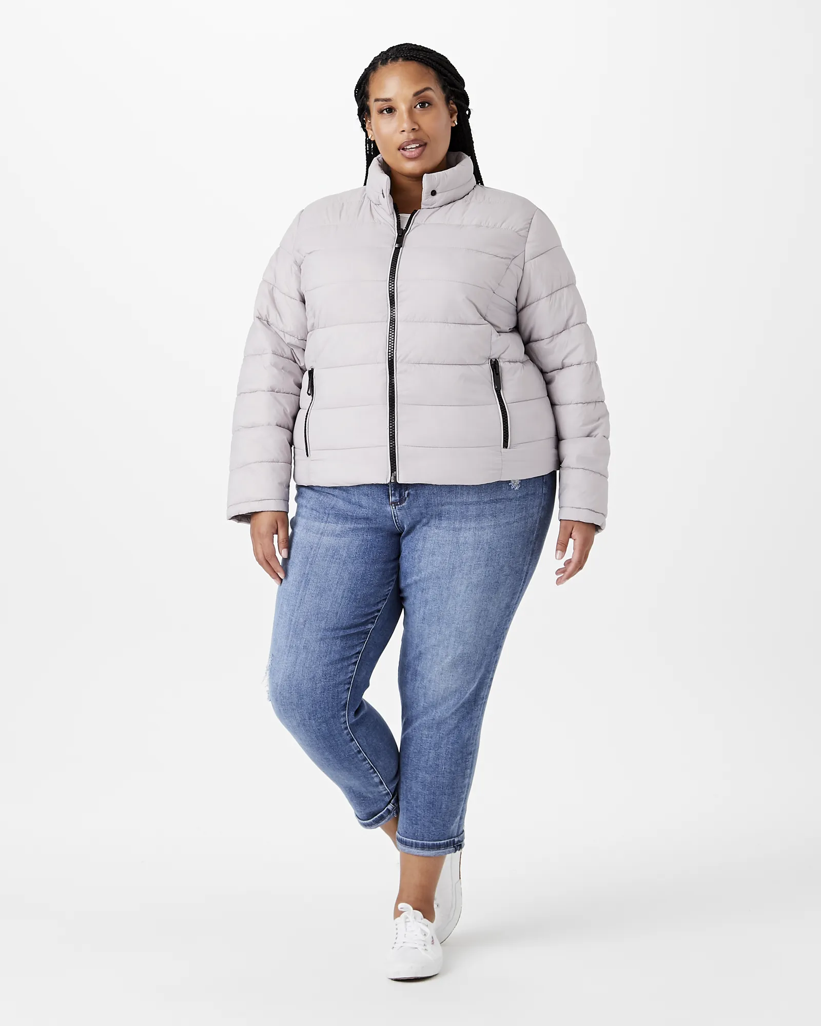 Gina Packable Puffer Jacket | Lilac
