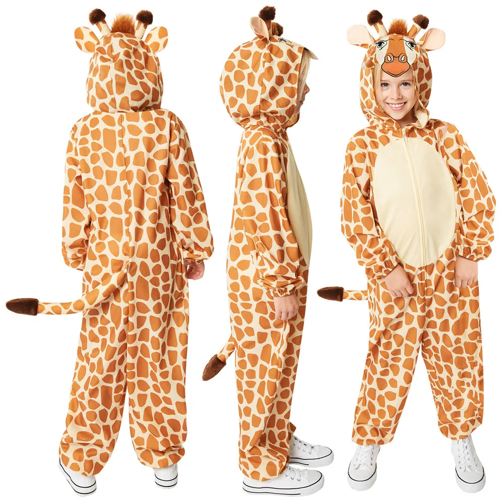 Giraffen Overall Kostüm für Kinder