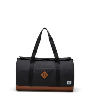 Herschel Supply Co. Herschel Heritage Duffle - Black/Saddle Brown