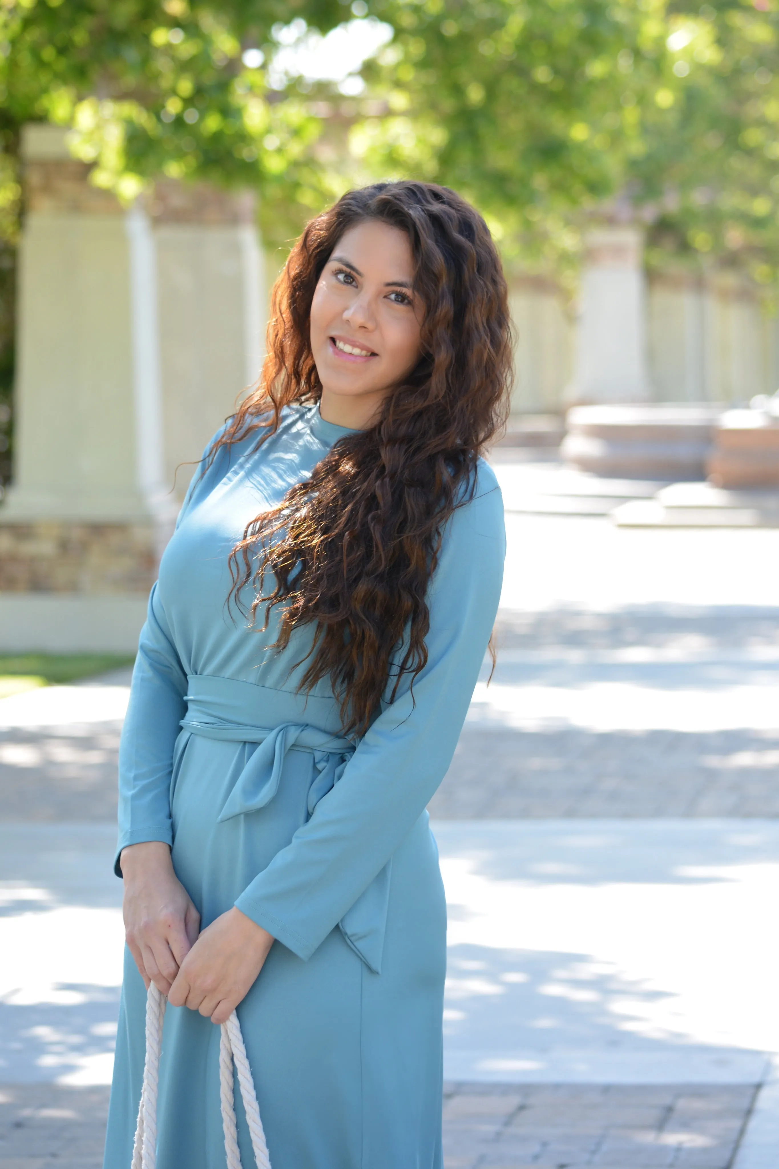 Ibiza Teal Swim Dress