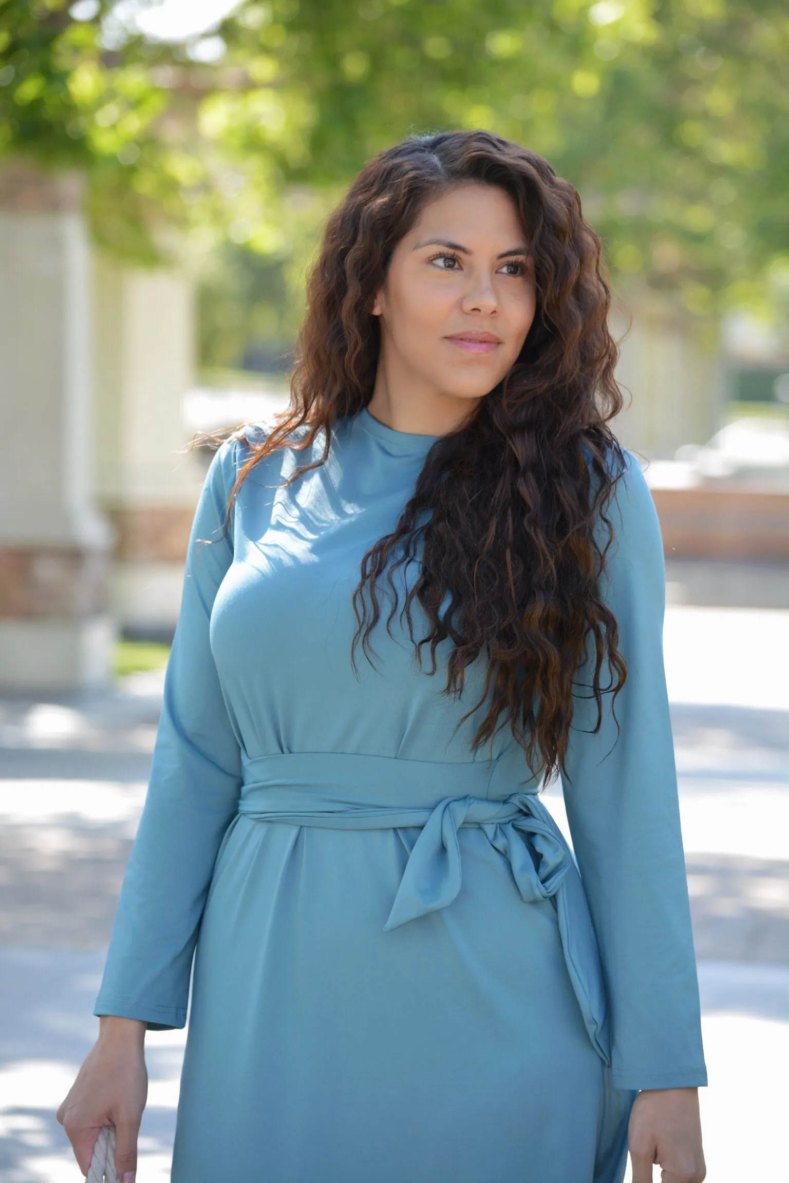 Ibiza Teal Swim Dress