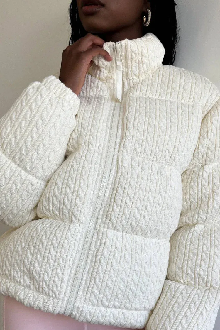 Jojo Puffer Jacket Cream