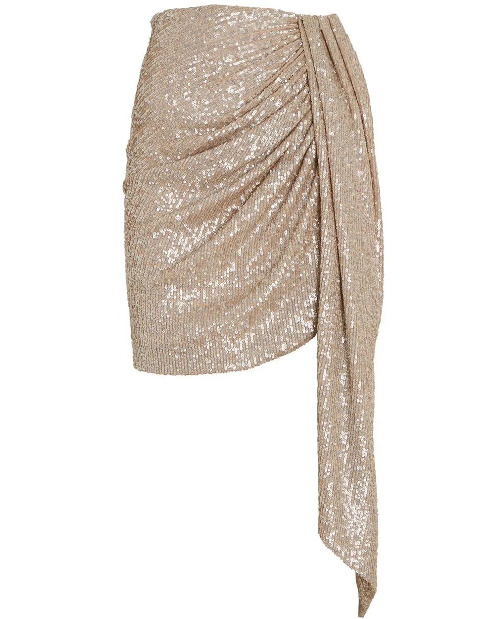 Jonathan Simkhai Sequined Draped Skirt