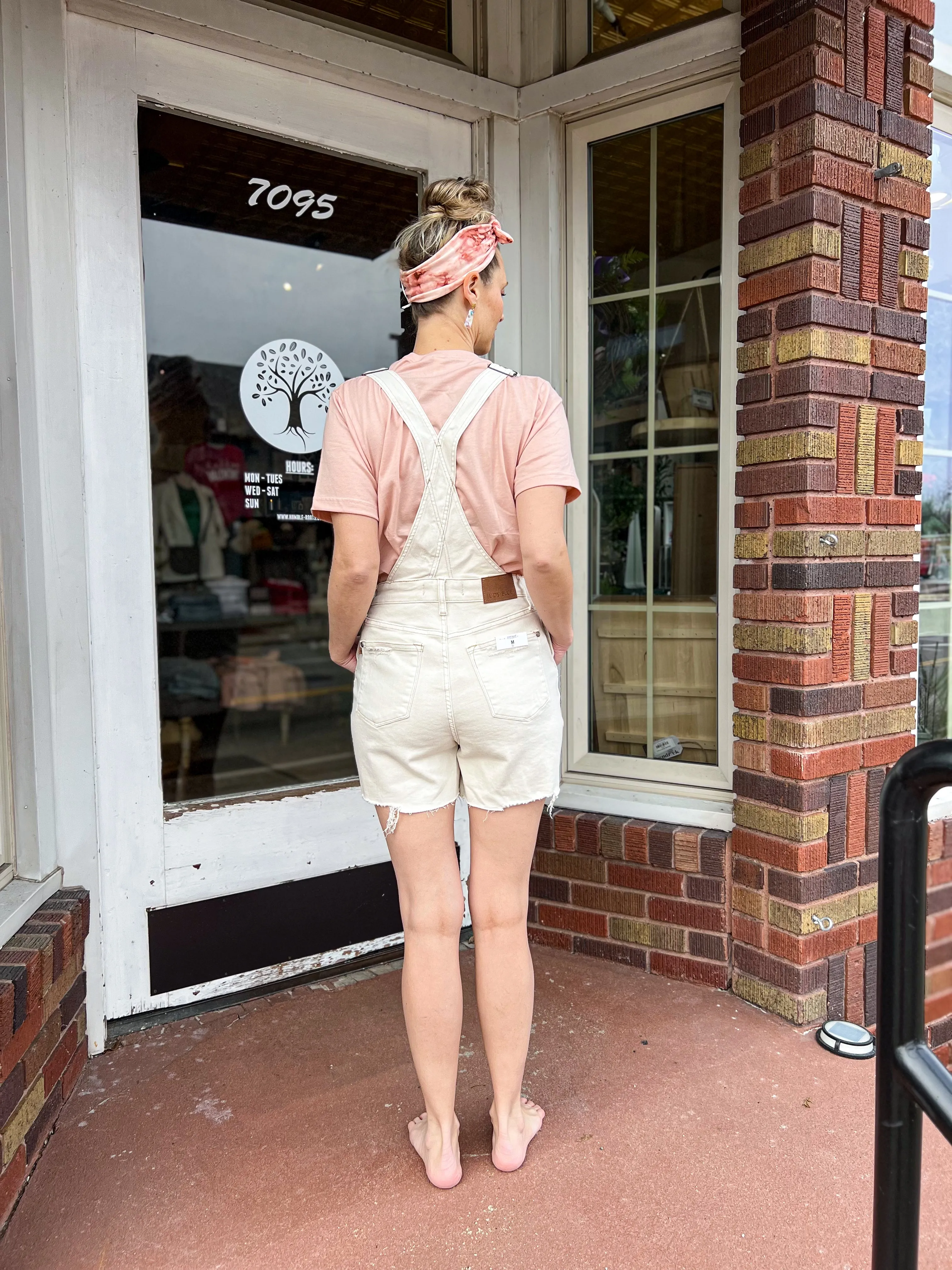Judy Blue Overall Shorts