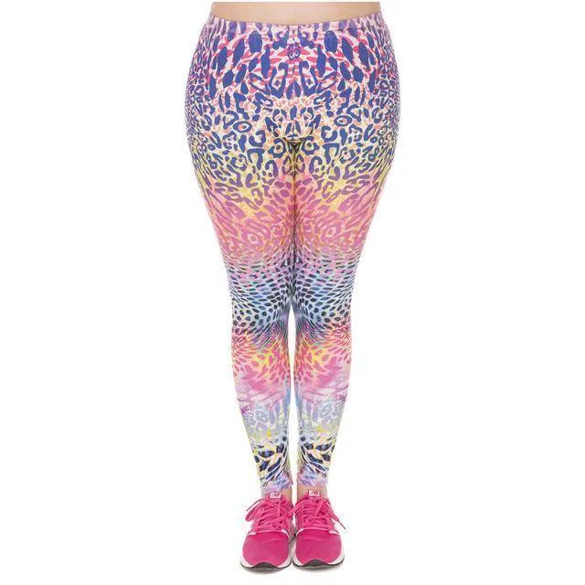 Leopard Printed High Waist Leggings