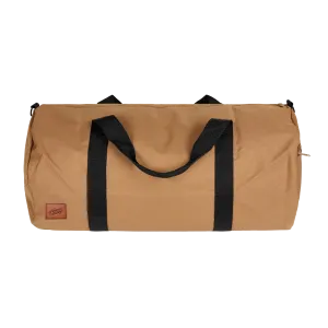 Logo Leather Patch Duffel Bag