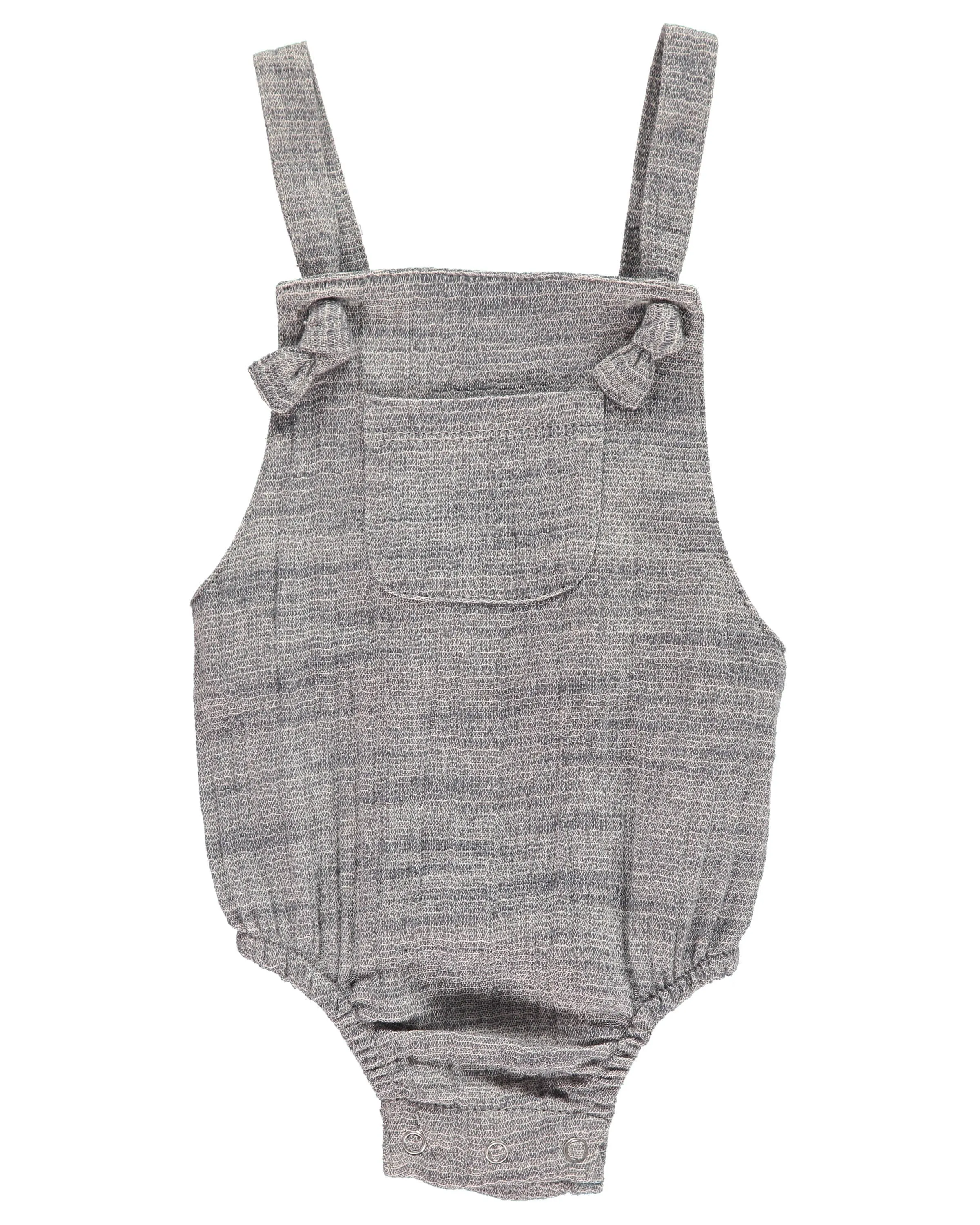 Me & Henry Overall - Grey Woven