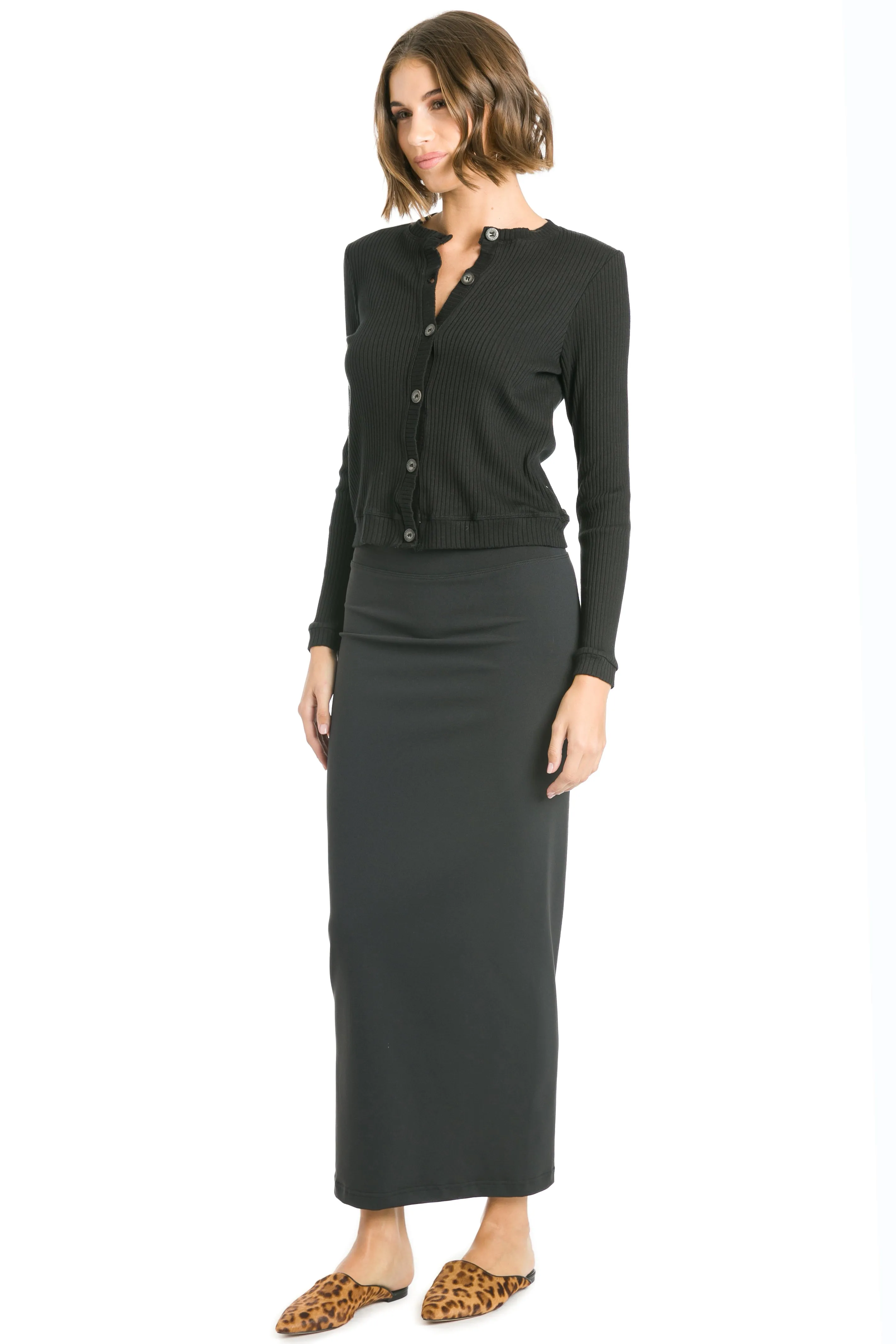 Midi Pencil Skirt