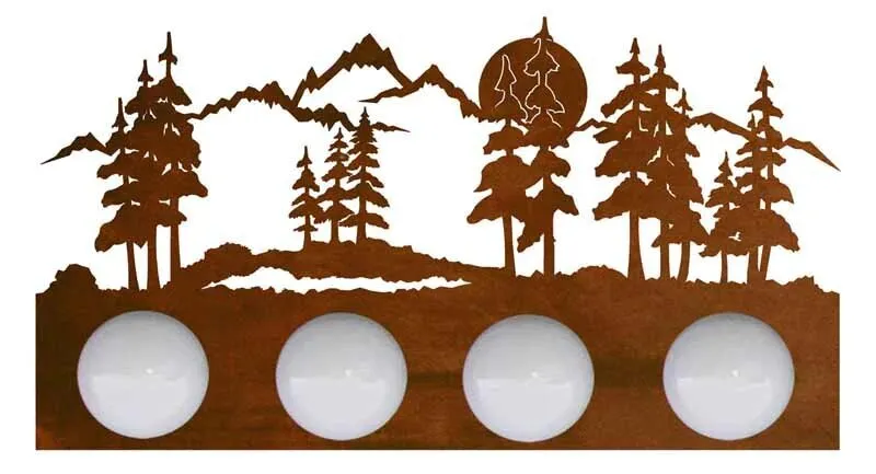 Mountain Four Light Fixture