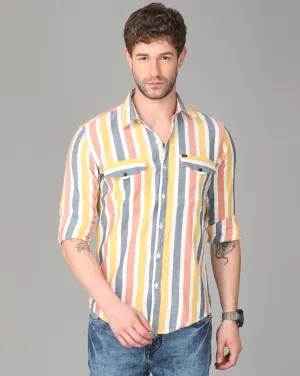 Multi Color Striped Shirt