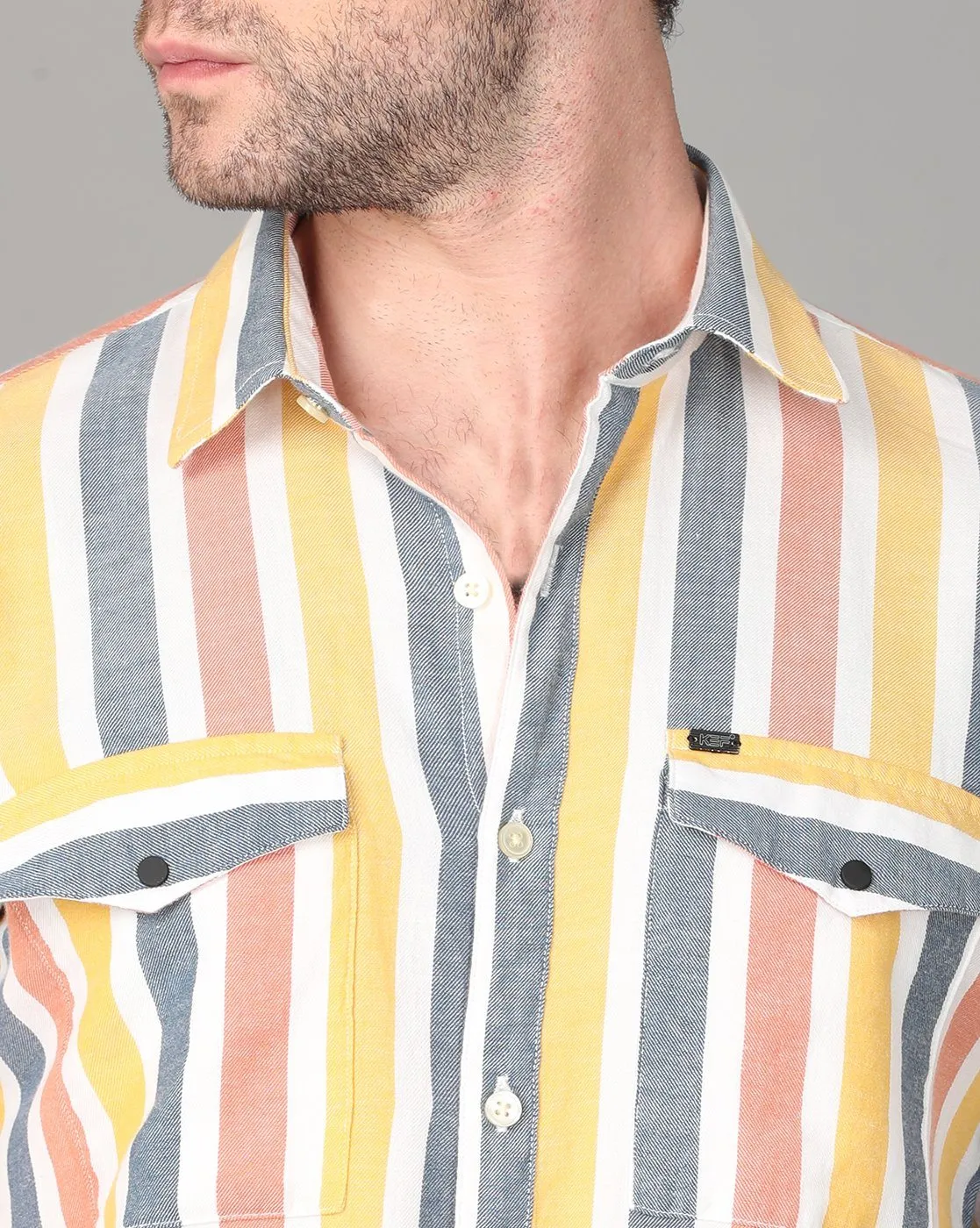 Multi Color Striped Shirt