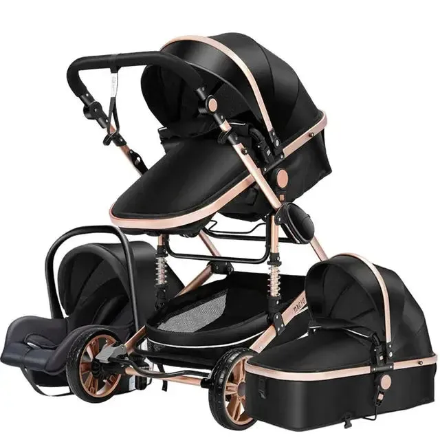 Multi-Functional All Terrain 3 in 1 Pushchair Set