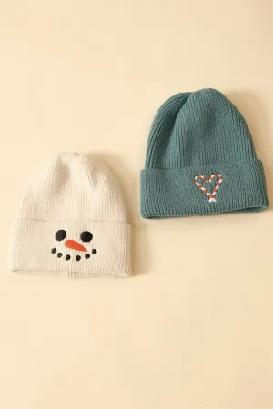 Novelty holiday beanies